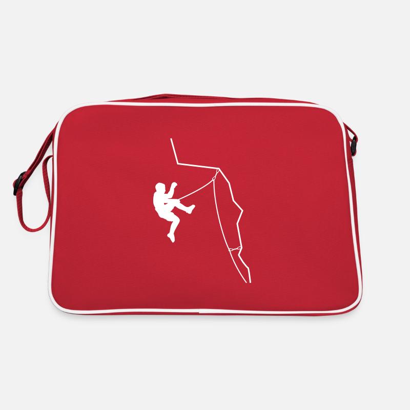 Affaire Climber - Sac Retro - rouge/blanc