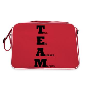 Team - Toll other machts - Retro Bag - red/white - Back
