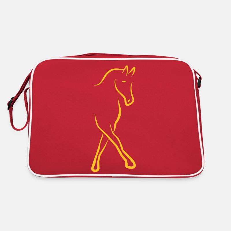 Pferd Retro Tasche