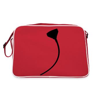 Bière entonnoir - Sac Retro - rouge/blanc - Dos