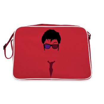 Doctor Who - Retro Bag - red/white - Back