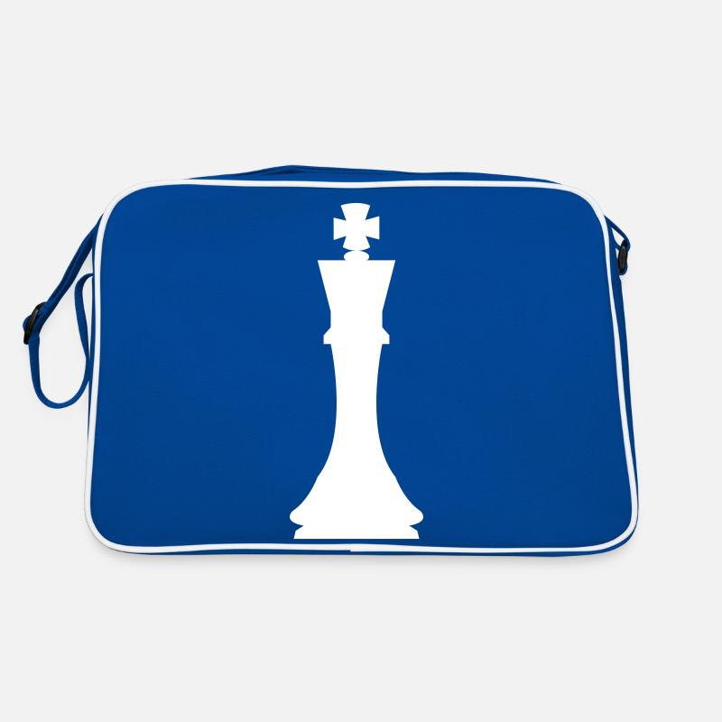 Chess piece king Retro Bag