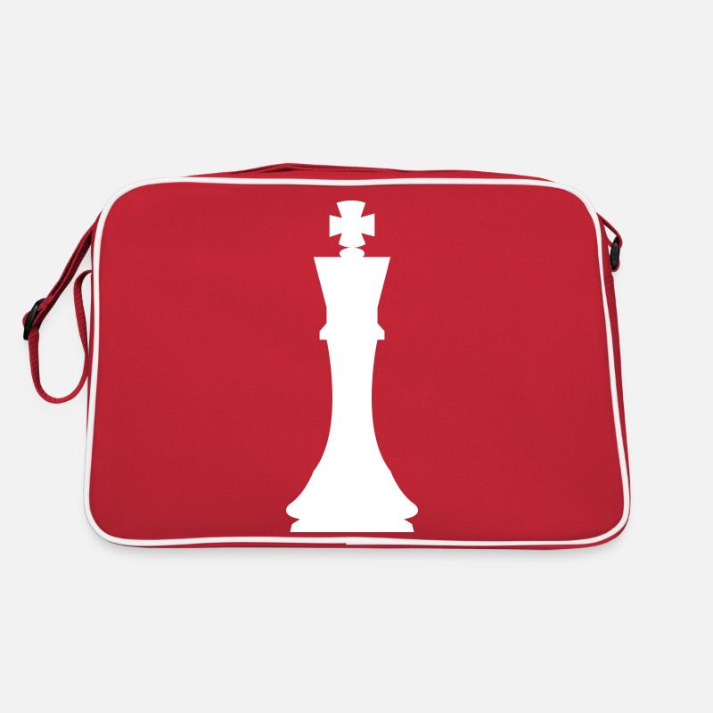 Pièce d’échecs roi Sac Retro