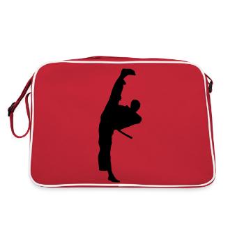 Kick - Retro Bag - red/white - Back
