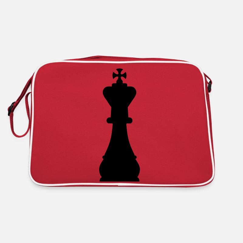 roi jeu d' échecs Sac Retro