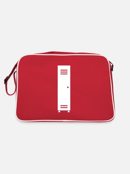 closet - Retro Bag - red/white - Back