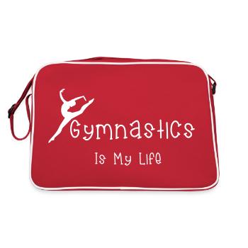 Gymnastics - Sac Retro - rouge/blanc - Dos