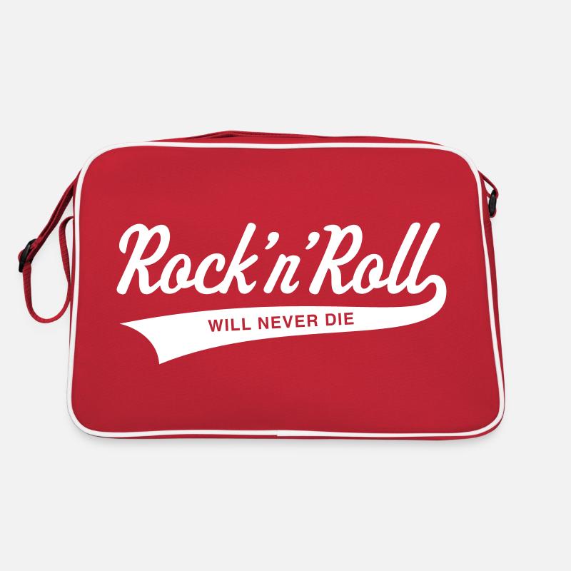 Rock 'n' Roll will never die Retro Tasche