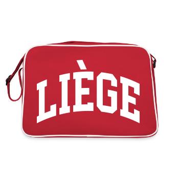 Liège - Sac Retro - rouge/blanc - Dos