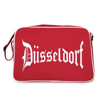 Dusseldorf - Retro Bag - red/white - Back