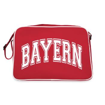 Bavaria - Retro Bag - red/white - Back