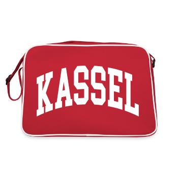 Kassel - Retro Bag - red/white - Back