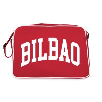 Bilbao - Retro Bag - red/white - Back
