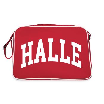 Hall - Retro Bag - red/white - Back