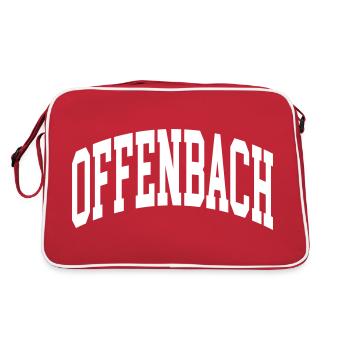 Offenbach - Sac Retro - rouge/blanc - Dos