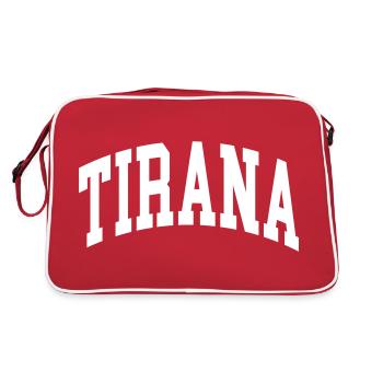 Tirana - Sac Retro - rouge/blanc - Dos