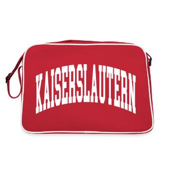 Kaiserslautern - Sac Retro - rouge/blanc - Dos