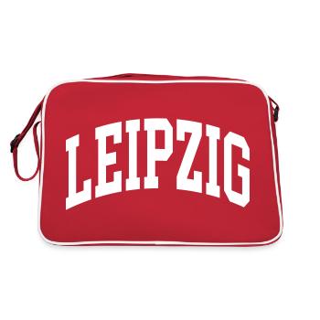 Leipzig - Retro Bag - red/white - Back