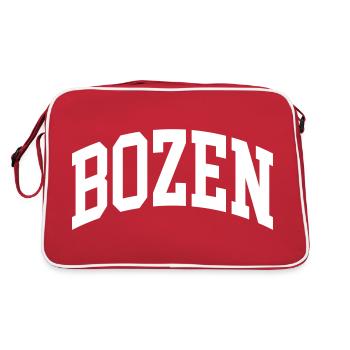 Bolzano - Sac Retro - rouge/blanc - Dos