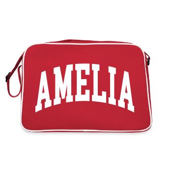 Amelia - Sac Retro - rouge/blanc - Dos