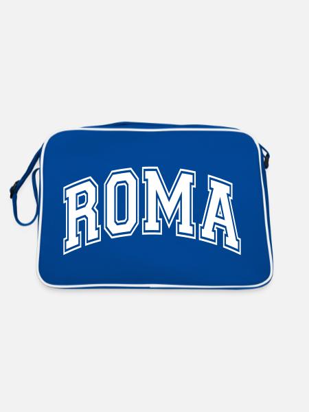 Rome - Sac Retro - bleu/blanc - Dos