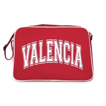 Valencia - Retro Bag - red/white - Back
