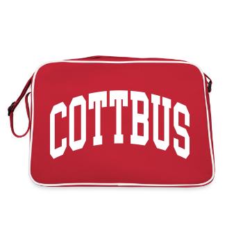 Cottbus - Retro Bag - red/white - Back
