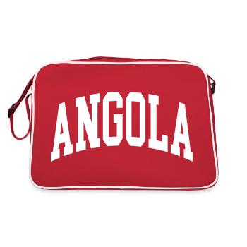 Angola - Sac Retro - rouge/blanc - Dos