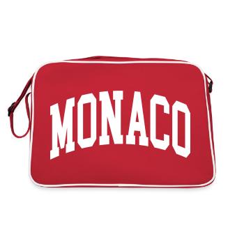 Monaco - Sac Retro - rouge/blanc - Dos