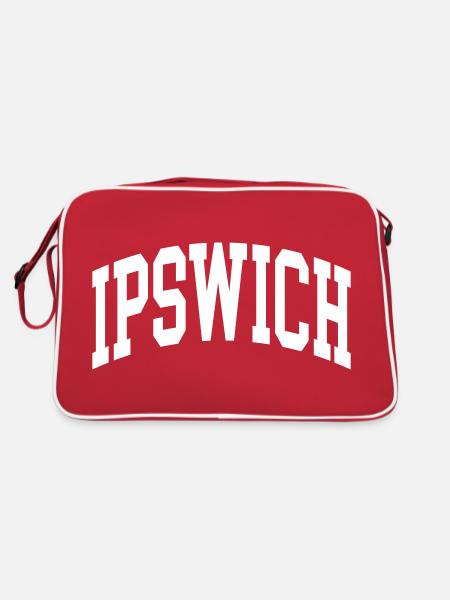 Ipswich - Sac Retro - rouge/blanc - Dos