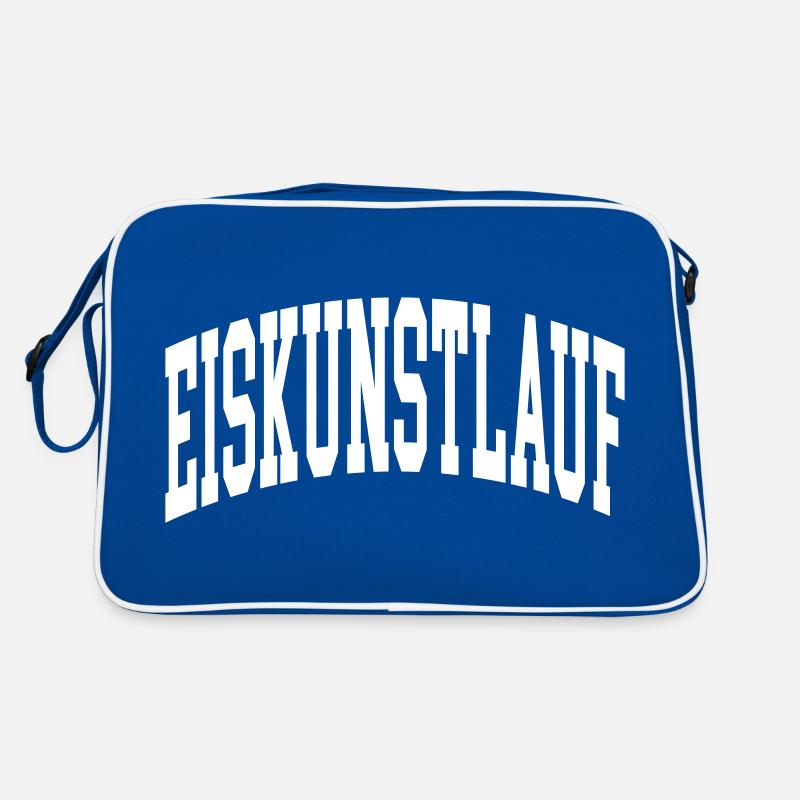 Eiskunstlauf Retro Tasche