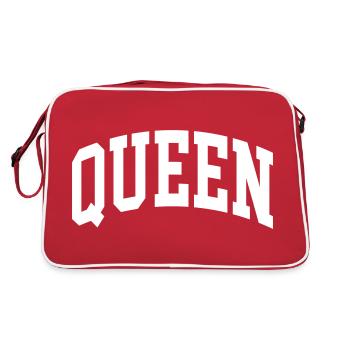 Queen - Retro Bag - red/white - Back