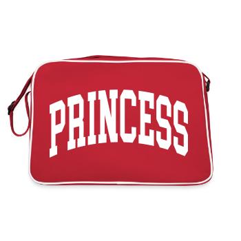 Princess - Retro Tasche - Rot/Weiß - Hinten
