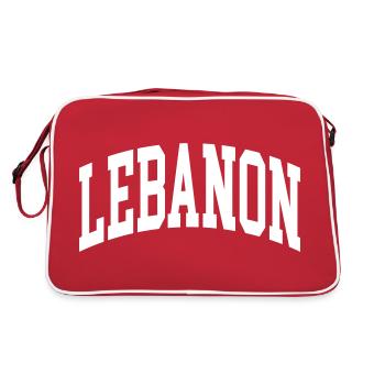 Lebanon - Retro Bag - red/white - Back