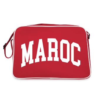 Maroc - Sac Retro - rouge/blanc - Dos