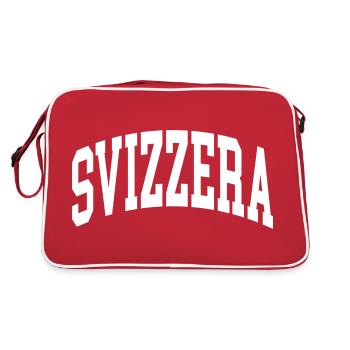 Suisse - Sac Retro - rouge/blanc - Dos