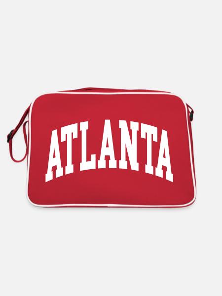 Atlanta - Retro Bag - red/white - Back
