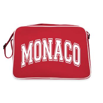 Monaco - Sac Retro - rouge/blanc - Dos