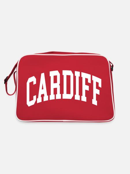 Cardiff - Sac Retro - rouge/blanc - Dos