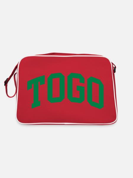 Togo - Retro Bag - red/white - Back