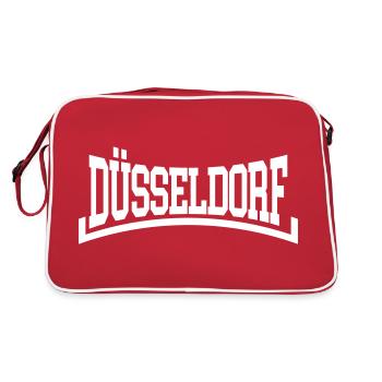Dusseldorf - Retro Bag - red/white - Back