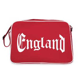 England - Retro Bag - red/white - Back