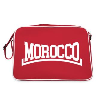Maroc - Sac Retro - rouge/blanc - Dos