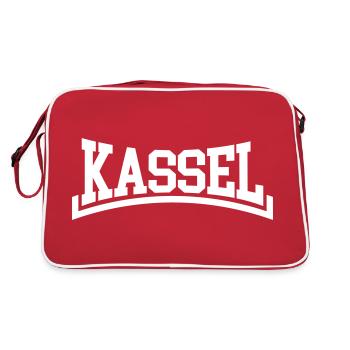 Kassel - Retro Bag - red/white - Back