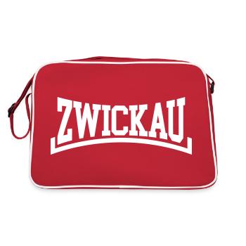 Zwickau - Retro Bag - red/white - Back
