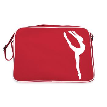Dancer - Retro Bag - red/white - Back