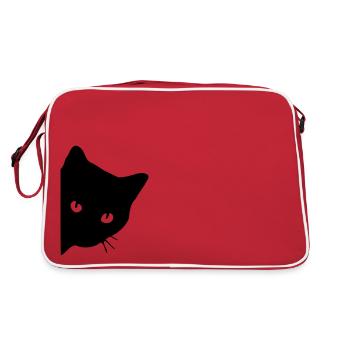 Chat noir - Chat noir - Sac Retro - rouge/blanc - Dos