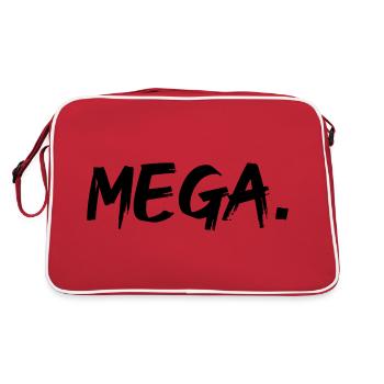 mega - Retro Bag - red/white - Back