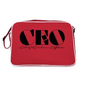 PDG Chef de la licorne - Sac Retro - rouge/blanc - Dos