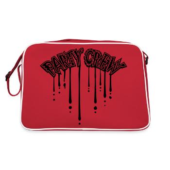 Équipe de graffiti Party - Sac Retro - rouge/blanc - Dos